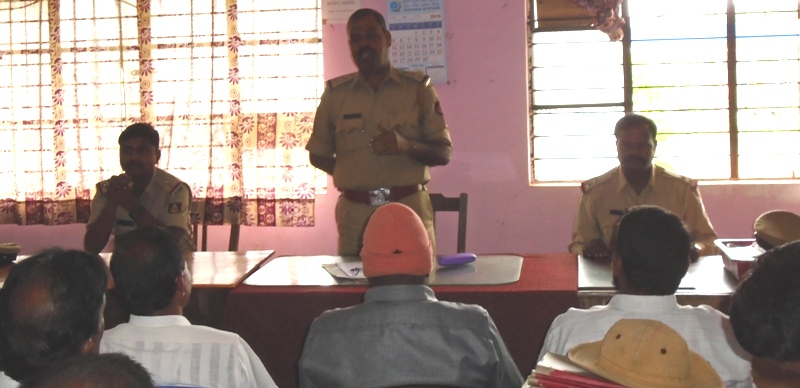 ಪೊಲೀಸ್ ಇಲಾಖೆಗೆ ಸಾರ್ವಜನಿಕರ ಸಹಕಾರ ಅಗತ್ಯ:  ಗಣೇಶಪ್ಪ